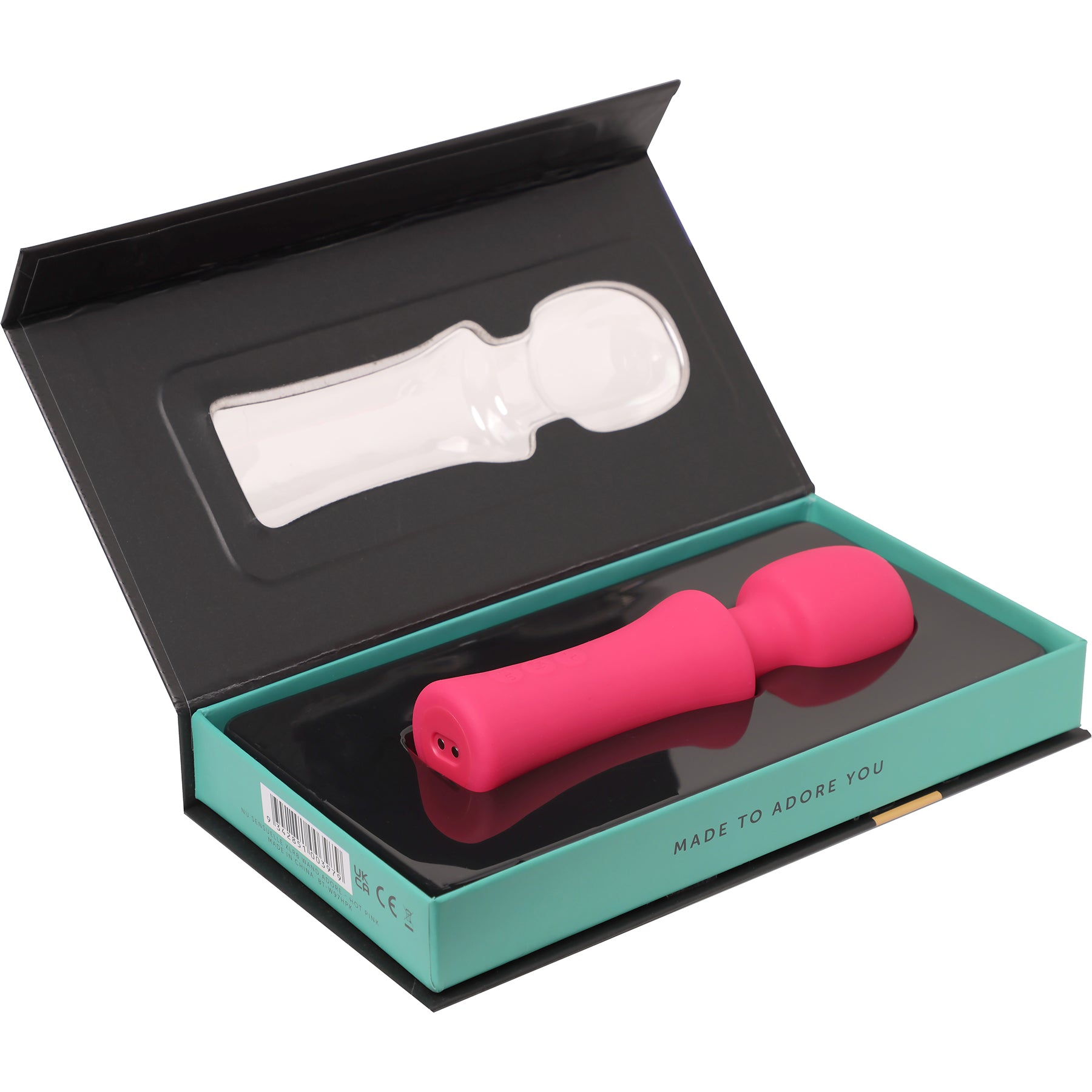 Adore XRL8 Rechargeable Wand With Heat By Nu Sensuelle - Hot Pink