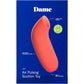 Dame AER Silicone Waterproof Pressure Wave Suction Clitoral Stimulator - Coral