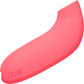 Dame AER Silicone Waterproof Pressure Wave Suction Clitoral Stimulator - Coral