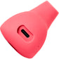 Dame AER Silicone Waterproof Pressure Wave Suction Clitoral Stimulator - Coral