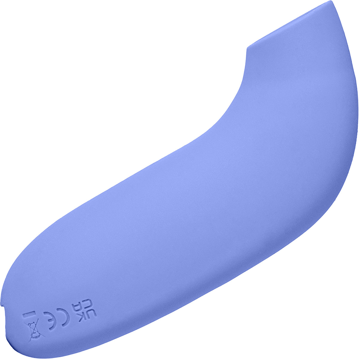 Dame AER Silicone Waterproof Pressure Wave Suction Clitoral Stimulator - Periwinkle