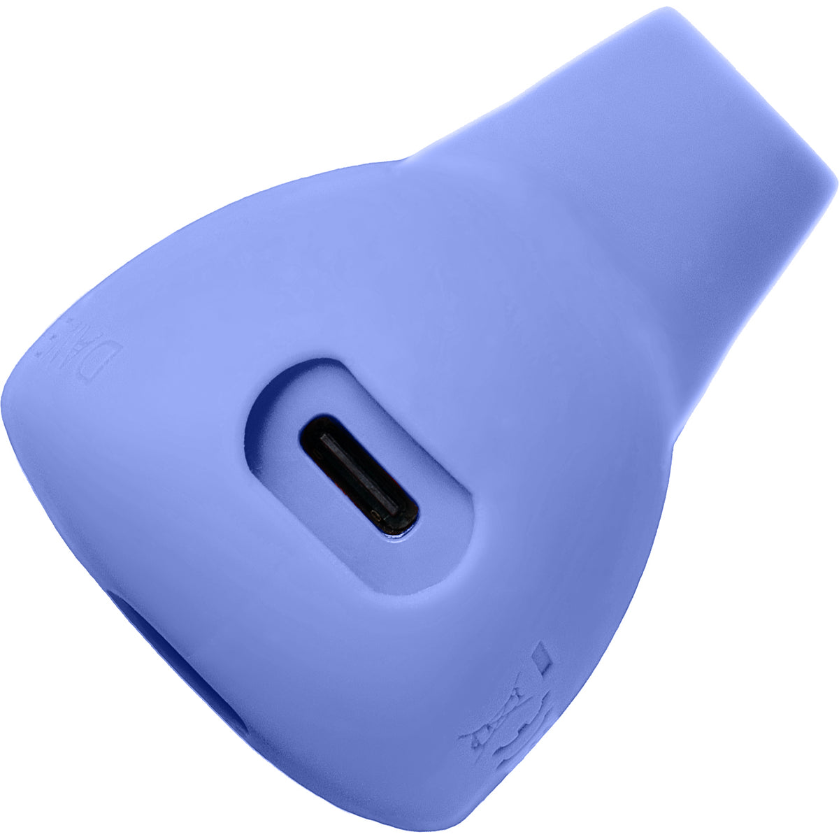 Dame AER Silicone Waterproof Pressure Wave Suction Clitoral Stimulator - Periwinkle
