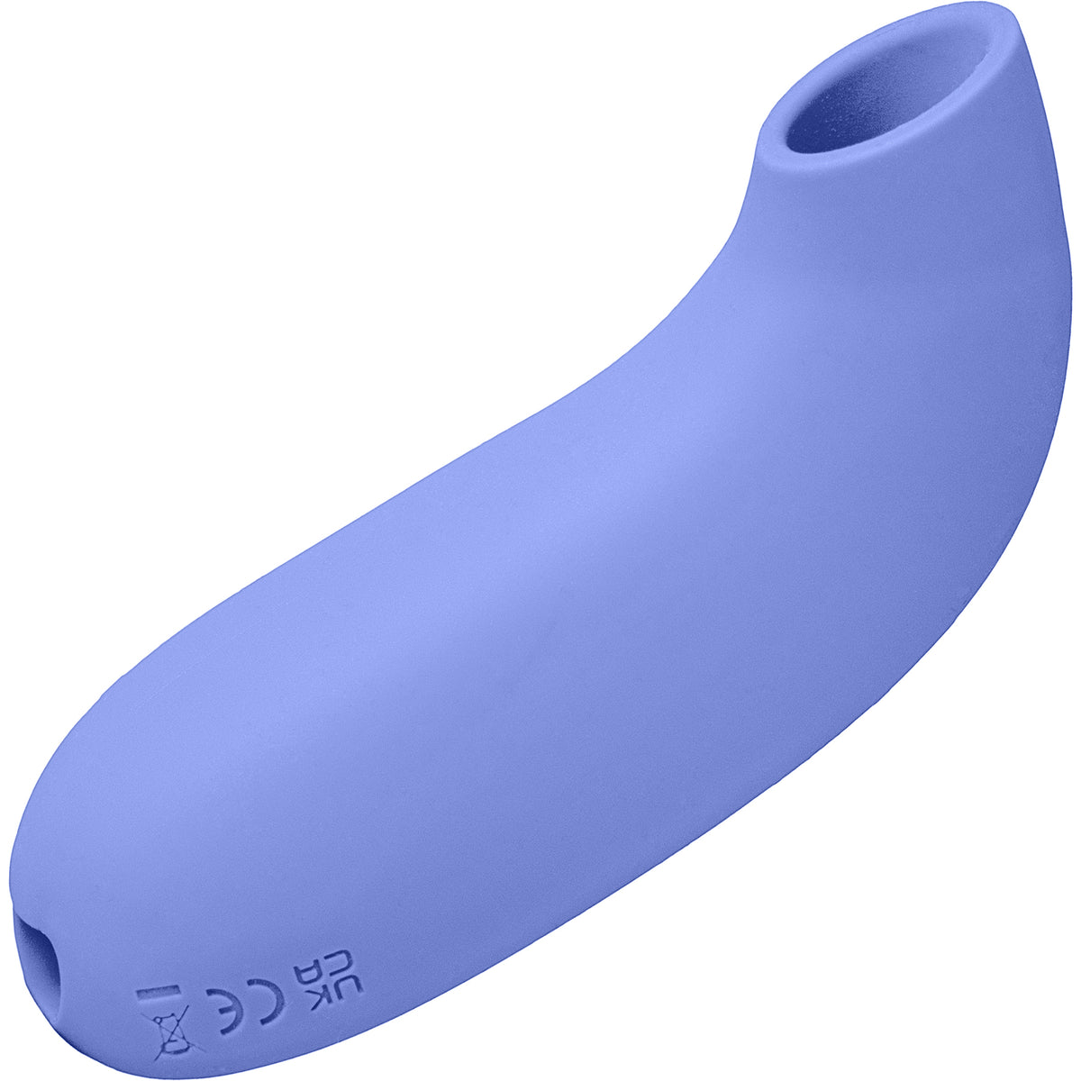 Dame AER Silicone Waterproof Pressure Wave Suction Clitoral Stimulator - Periwinkle