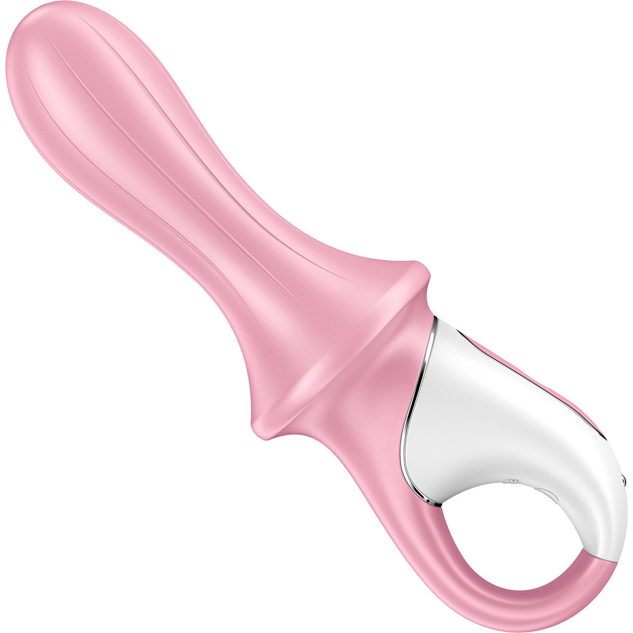 Satisfyer Air Pump Booty 5+ App Enabled Inflatable 12-Function Vibrating Anal Probe - Pink