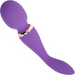 XLR8 Alluvion Silicone Rechargeable Double Ended Wand Massager By Nu Sensuelle - Purple