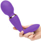 XLR8 Alluvion Silicone Rechargeable Double Ended Wand Massager By Nu Sensuelle - Purple