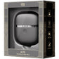 ZALO APIS Rechargeable Silicone App Compatible Vibrating Couple's Ring - Obsidian Black