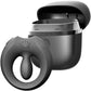 ZALO APIS Rechargeable Silicone App Compatible Vibrating Couple's Ring - Obsidian Black