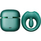 ZALO APIS Rechargeable Silicone App Compatible Vibrating Couple's Ring - Turquoise Green