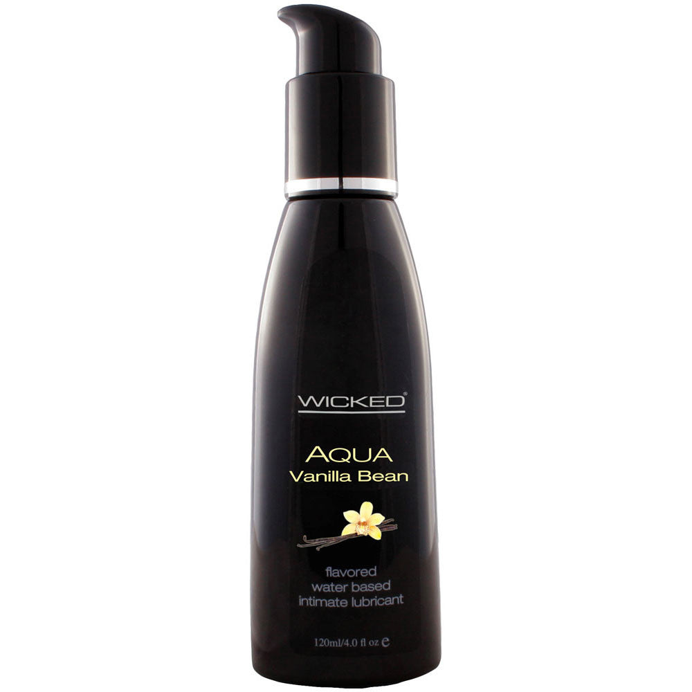 Wicked Aqua Vanilla Bean Personal Lubricant 4 fl oz