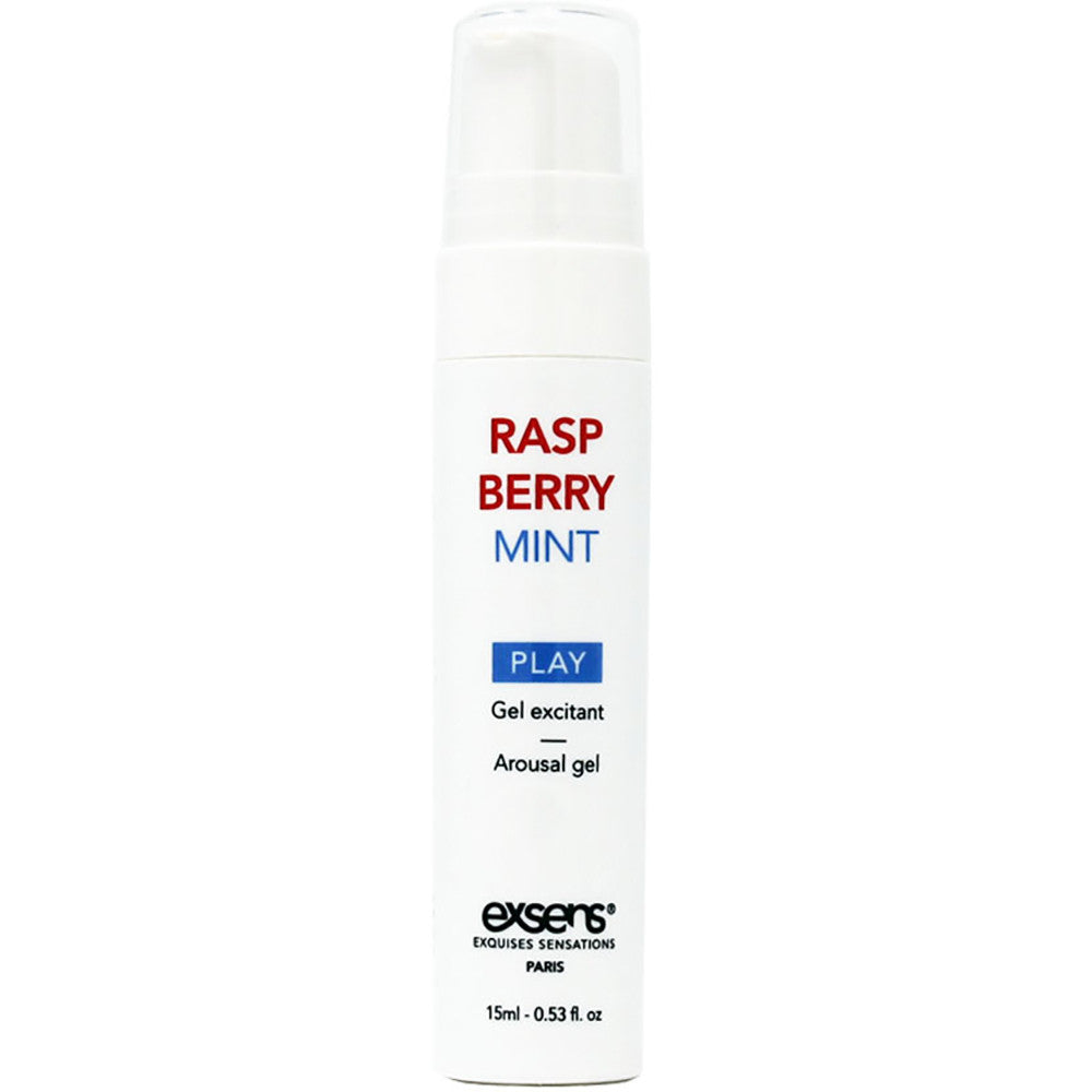 Raspberry Mint Cooling Arousal Gel by Exsens .53 fl oz