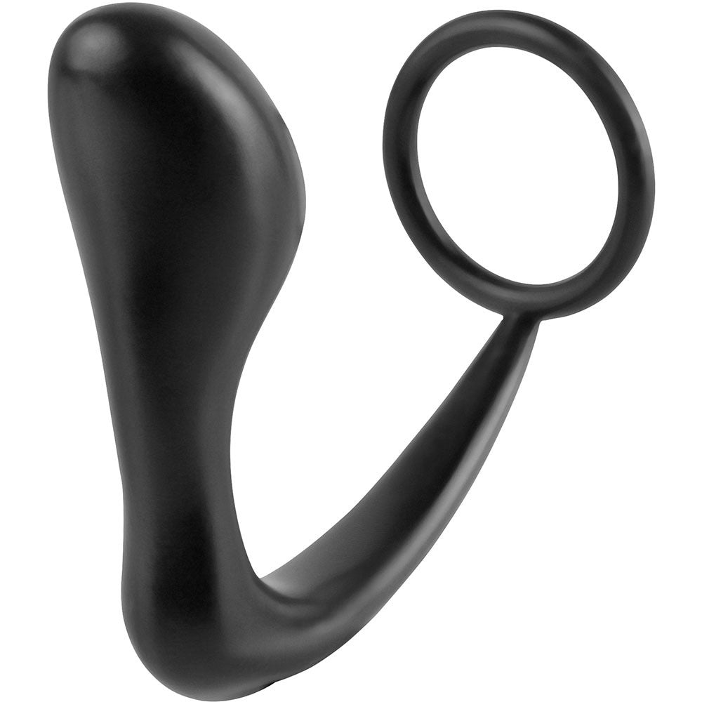 Anal Fantasy Collection Ass-Gasm Silicone Cockring Plug By Pipedream