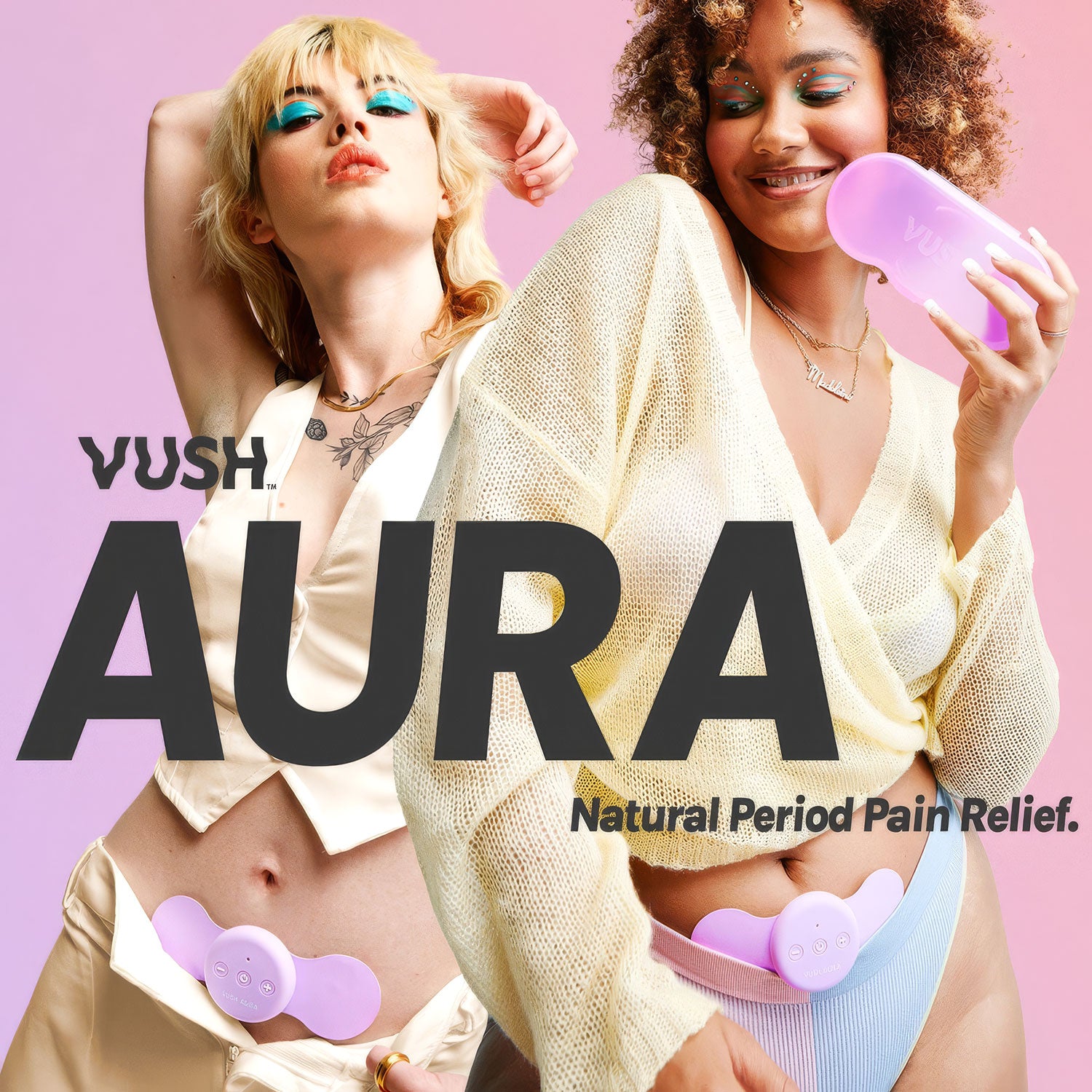 VUSH Aura Wireless Device For Period Pain Relief