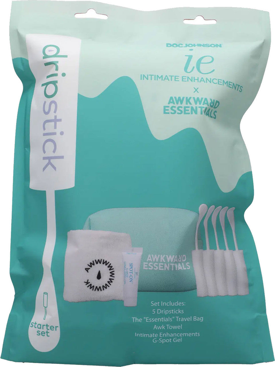 Awkward Essentials Dripstick After Sex Clean Up Sponge - Starter Set