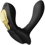 ZALO AYA Smart Wearable Dual Stimulation Silicone App Compatible Vibrator With Remote - Obsidian Black