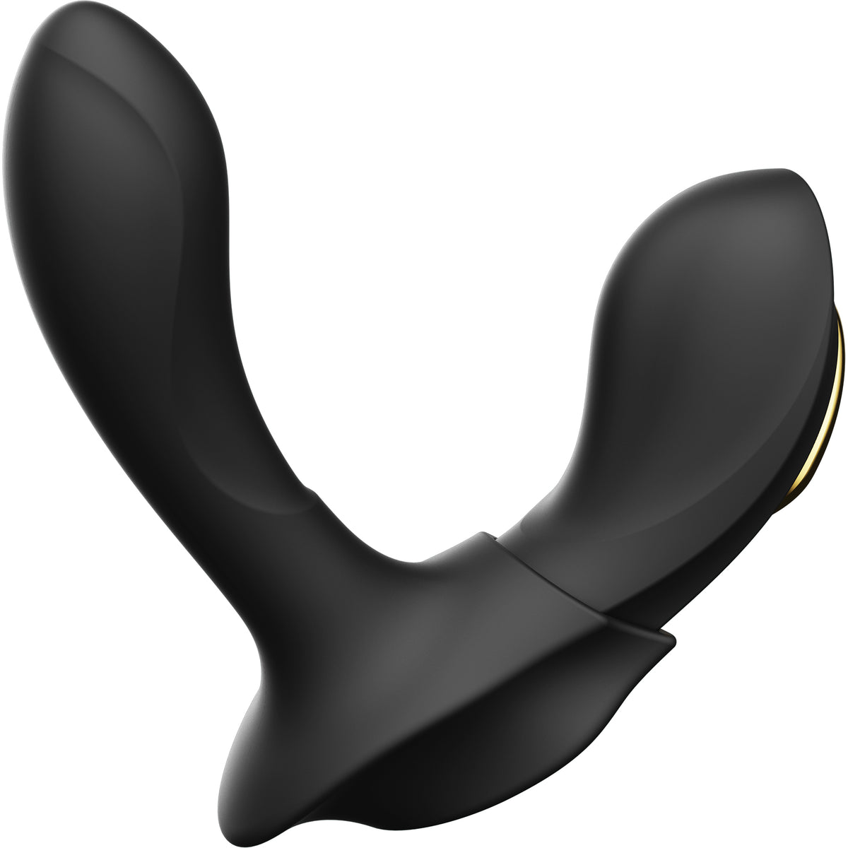 ZALO AYA Smart Wearable Dual Stimulation Silicone App Compatible Vibrator With Remote - Obsidian Black
