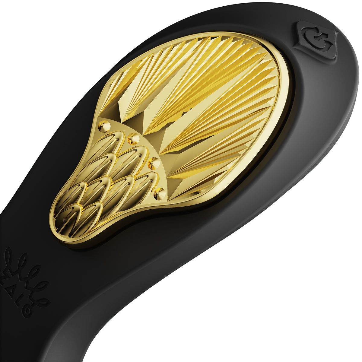ZALO AYA Smart Wearable Dual Stimulation Silicone App Compatible Vibrator With Remote - Obsidian Black