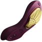 ZALO AYA Smart Wearable Dual Stimulation Silicone App Compatible Vibrator With Remote - Velvet Purple