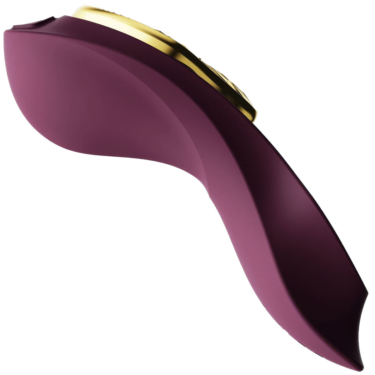 ZALO AYA Smart Wearable Dual Stimulation Silicone App Compatible Vibrator With Remote - Velvet Purple