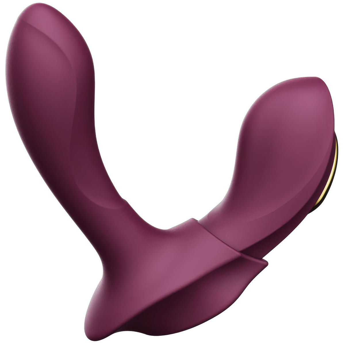 ZALO AYA Smart Wearable Dual Stimulation Silicone App Compatible Vibrator With Remote - Velvet Purple