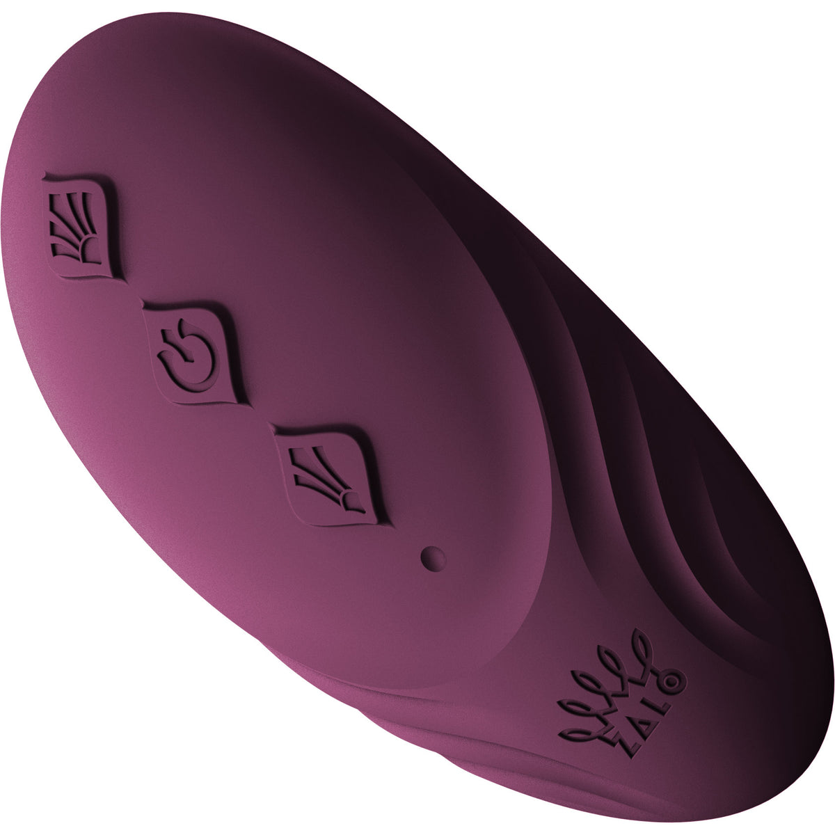 ZALO AYA Smart Wearable Dual Stimulation Silicone App Compatible Vibrator With Remote - Velvet Purple