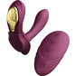 ZALO AYA Smart Wearable Dual Stimulation Silicone App Compatible Vibrator With Remote - Velvet Purple