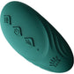ZALO AYA Smart Wearable Dual Stimulation Silicone App Compatible Vibrator With Remote - Turquoise Green