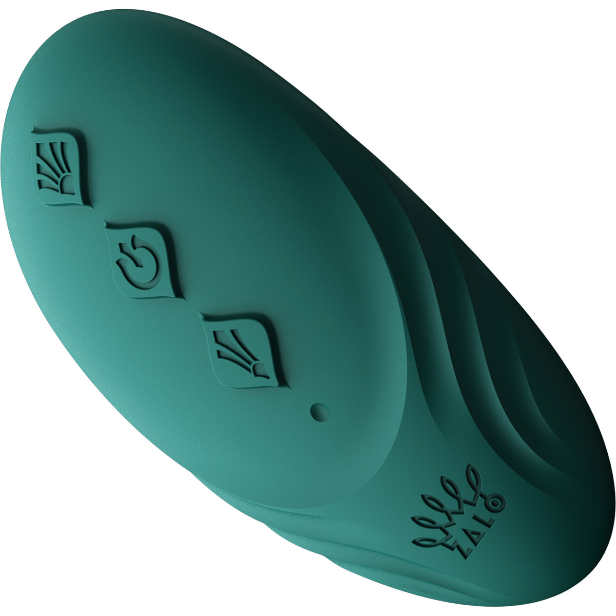 ZALO AYA Smart Wearable Dual Stimulation Silicone App Compatible Vibrator With Remote - Turquoise Green