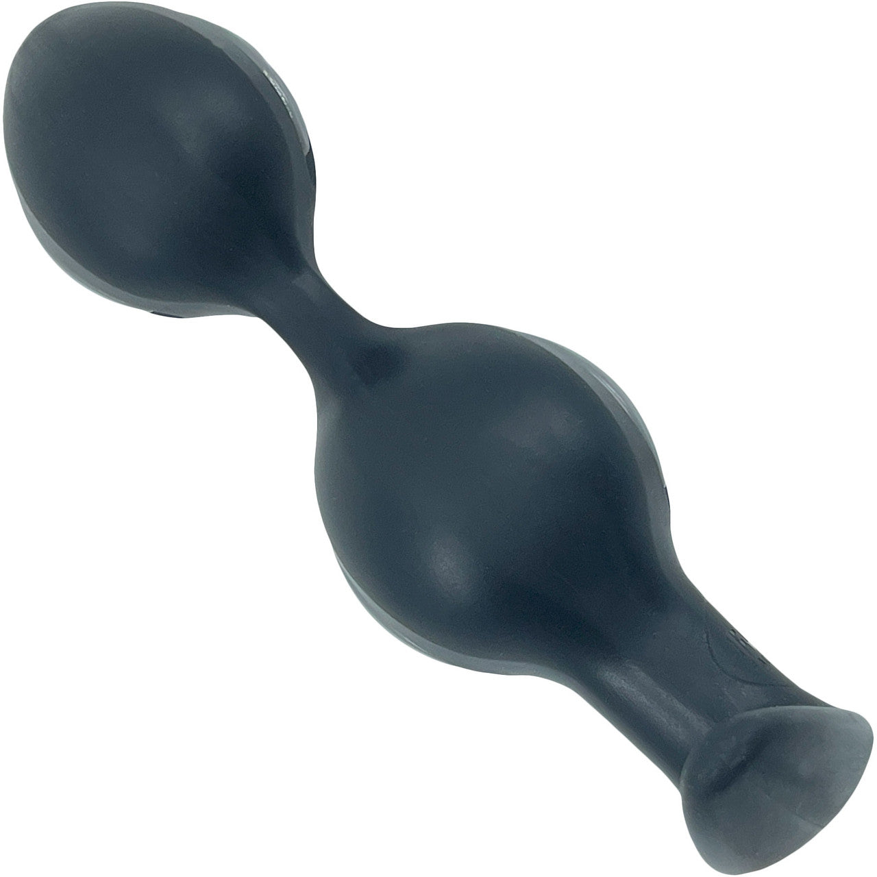 Fun Factory B Ball Duo Silicone Weighted Butt Plug - Black & Grey