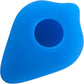 Shagger Soft Silicone Dildo Base Stimulation Cover For Harness Play By Banana Pants - Azure