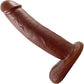 Bandit Vixskin Realistic Silicone Dildo By Vixen - Chocolate