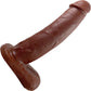 Bandit Vixskin Realistic Silicone Dildo By Vixen - Chocolate