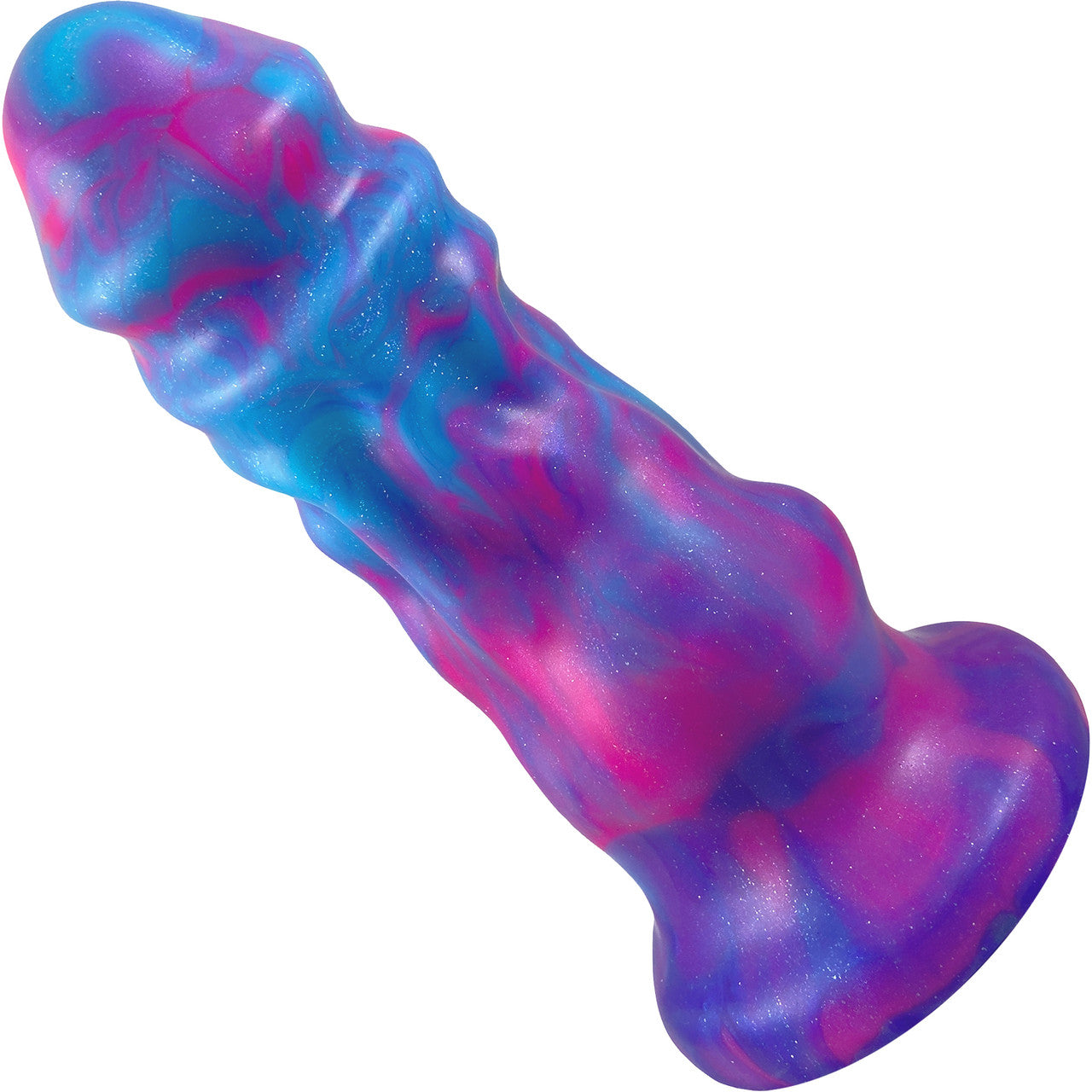 Pris Toys Basilisk 6" Single Density Silicone Dildo - Cosmic