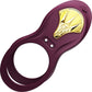 ZALO BAYEK Rechargeable Silicone App Compatible Vibrating Couple's Ring - Velvet Purple