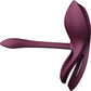 ZALO BAYEK Rechargeable Silicone App Compatible Vibrating Couple's Ring - Velvet Purple