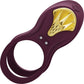 ZALO BAYEK Rechargeable Silicone App Compatible Vibrating Couple's Ring - Velvet Purple