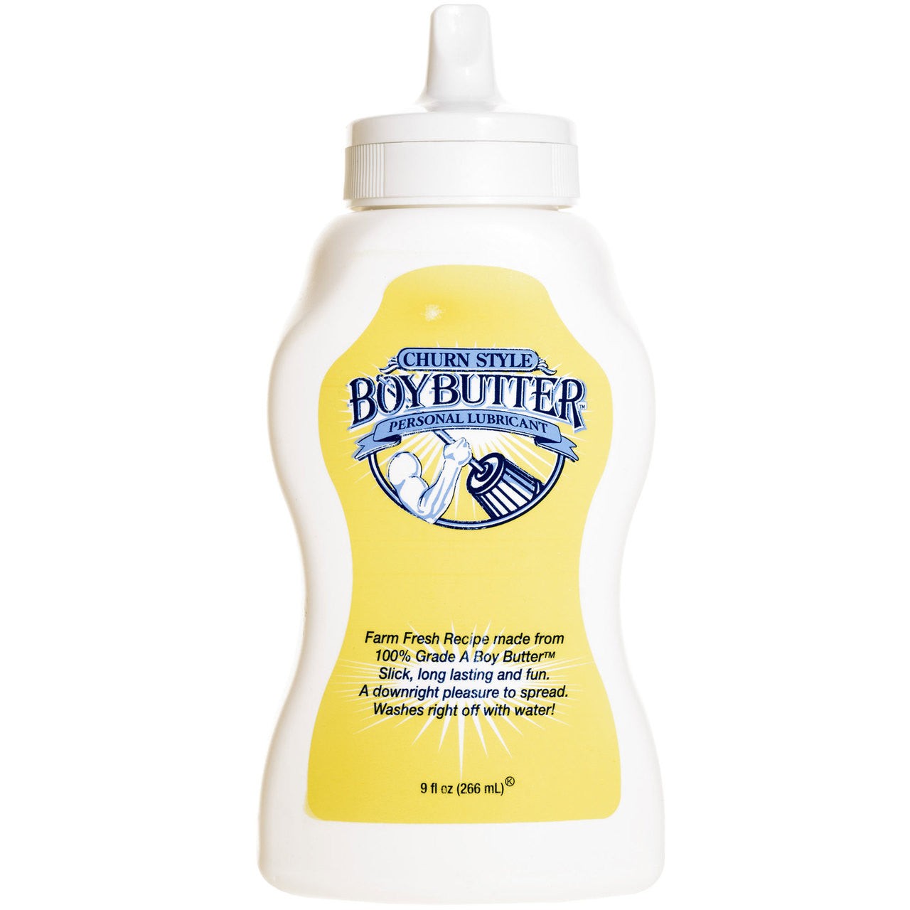 Boy Butter Oil Based Personal Lubricant Original Formula Squeeze Bottle 9 fl oz