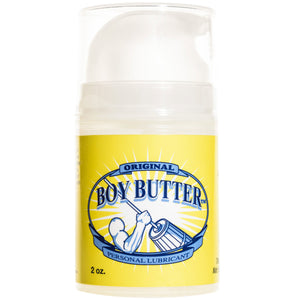 Boy Butter Oil Based Personal Lubricant Original Formula 2 oz