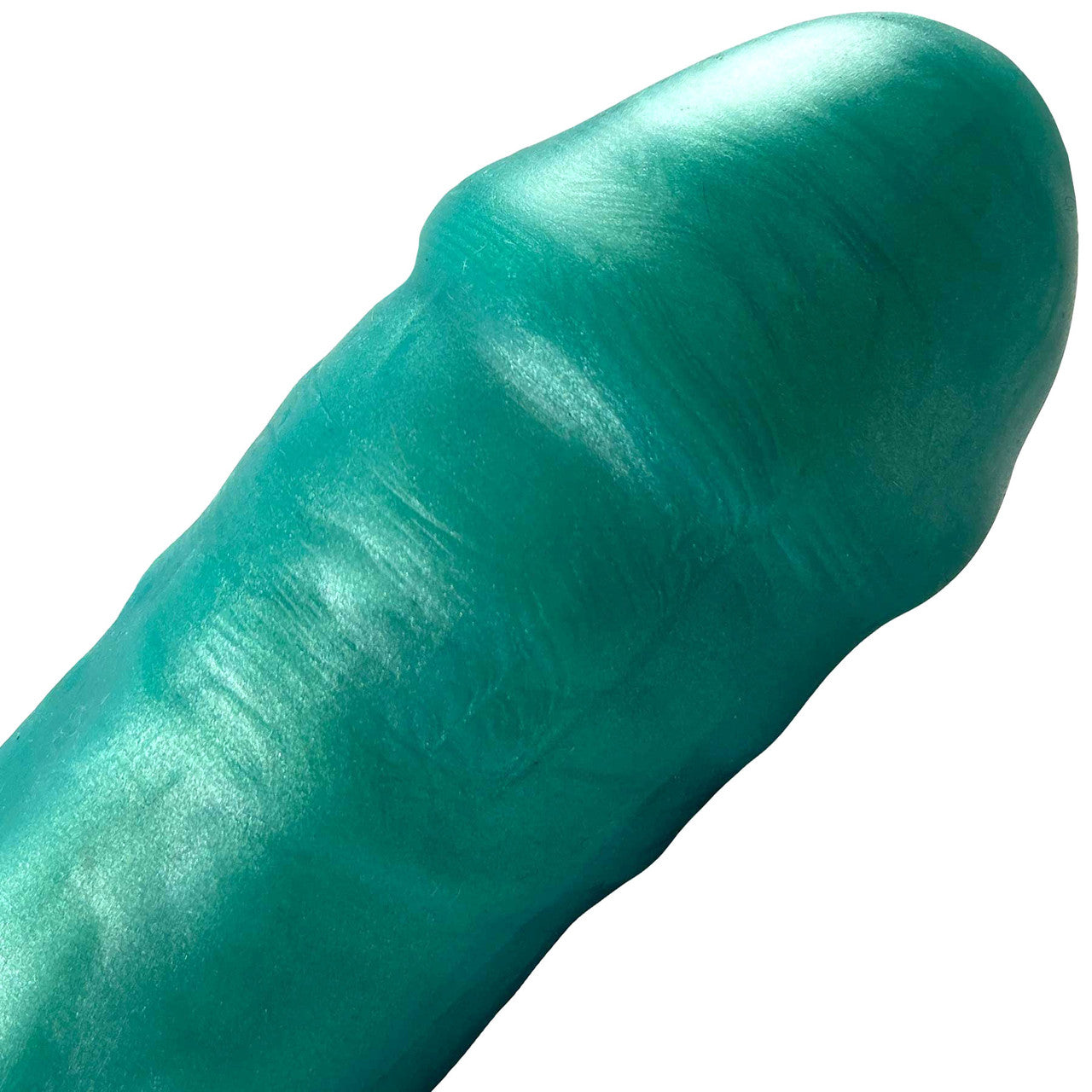 Bella Dual Density Silicone 8 Inch Dildo By Uberrime - Sea Foam