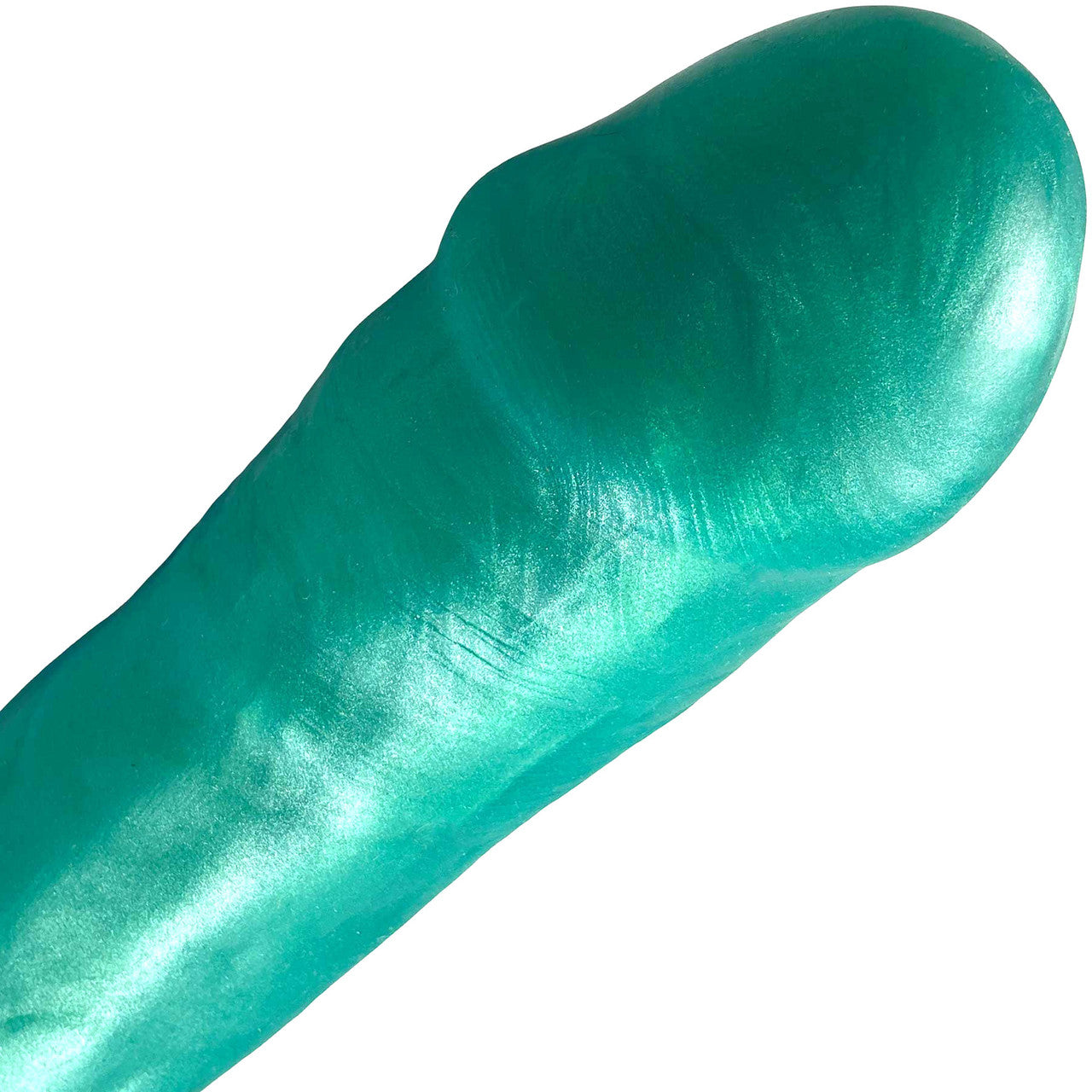 Bella Dual Density Silicone 8 Inch Dildo By Uberrime - Sea Foam