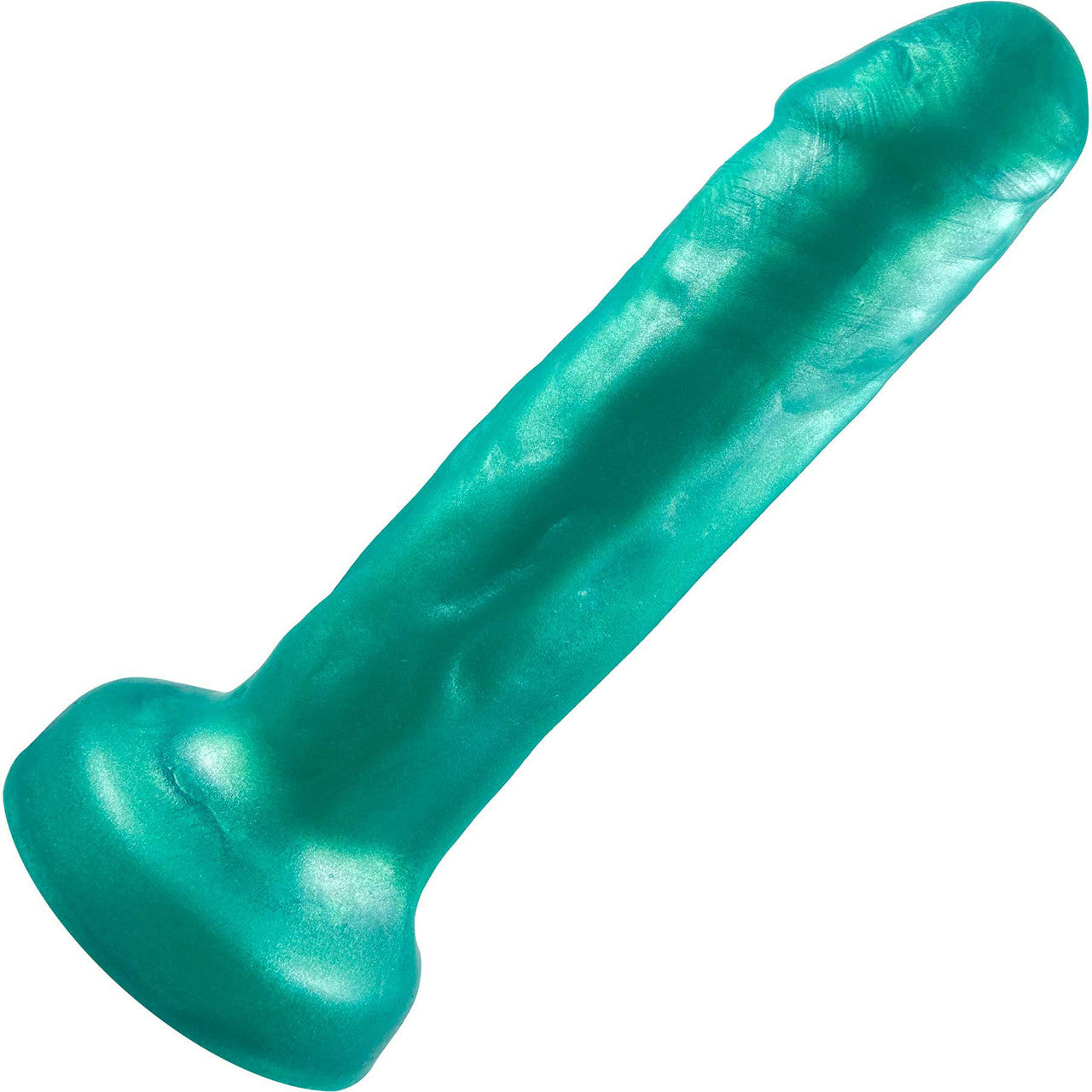 Bella Dual Density Silicone 8 Inch Dildo By Uberrime - Sea Foam