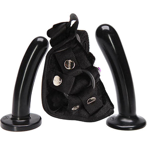 Bend Over Intermediate Harness Kit By Tantus - Onyx