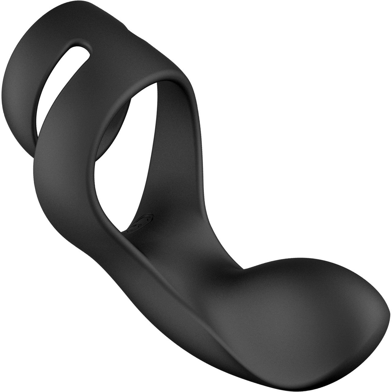 SVAKOM Benedict Silicone Waterproof Rechargeable Vibrating Cock Ring - Black