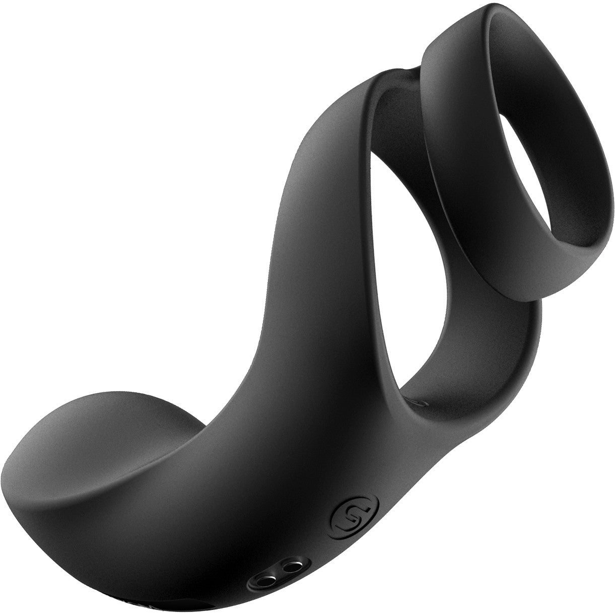 SVAKOM Benedict Silicone Waterproof Rechargeable Vibrating Cock Ring - Black