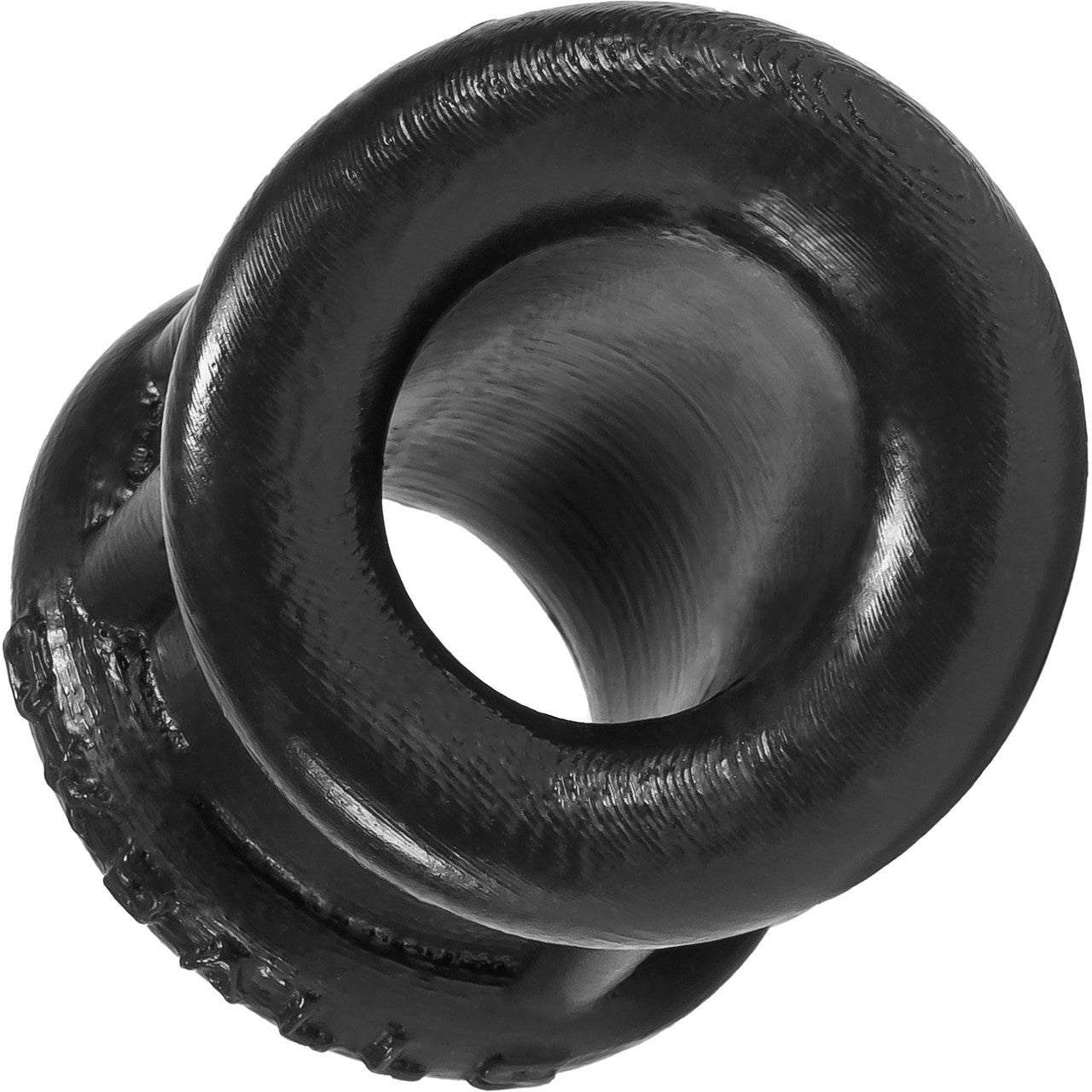 Oxballs Bent-1 Silicone Curved Ball Stretcher 2.25 Inch - Black