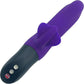 Fun Factory Bi Stronic Fusion Silicone Rechargeable Pulsator With Clitoral Stimulator - Violet