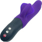 Fun Factory Bi Stronic Fusion Silicone Rechargeable Pulsator With Clitoral Stimulator - Violet