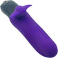 Fun Factory Bi Stronic Fusion Silicone Rechargeable Pulsator With Clitoral Stimulator - Violet