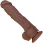 Big Shot Silicone Vibrating Squirting Dildo By Evolved Novelties - Chocolate