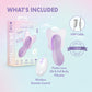 Play With Me Flutter Love Rechargeable Silicone Clitoral Vibrator By Blush